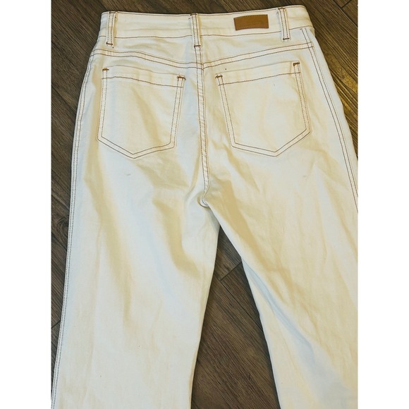 Elan Off-White Wide Leg Pants - Picture 6 of 6